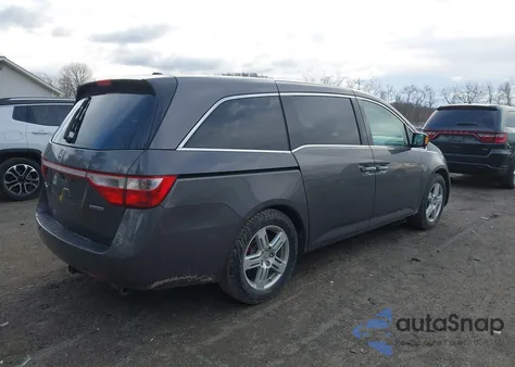 2012 Honda Odyssey Touring/Touring Elite from USA, damaged, VIN 5FNRL5H92CB001669